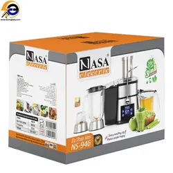 آبمیوه گیری سه کاره ناسا الکتریک مدل NS-946