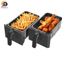 سرخ کن بدون روغن دوقلو بنس مدل BA-D801T