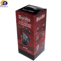سرویس چاقو 9 پارچه بونیتو مدل 7599G