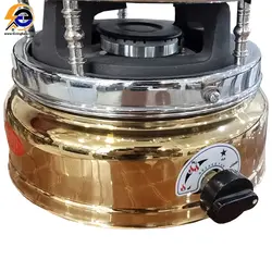 سماور گازی 12 لیتری توشه راه مدل شکمی