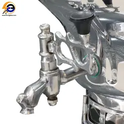 سماور گازی عالی نسب ۶ لیتری مدل نقشینه