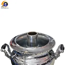 سماور گازی عالی نسب ۶ لیتری مدل نقشینه