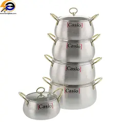 سرویس قابلمه 10 پارچه آلومینیومی کاسیو