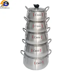 سرویس قابلمه 10 پارچه آلومینیومی کاسیو
