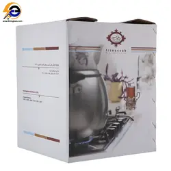 سماور روگازی 5.5 لیتری عالی نسب مدل پرنیان