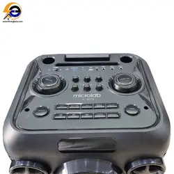 اسپیکر ایستاده دوقلو میکرولب مدل DJ-X410