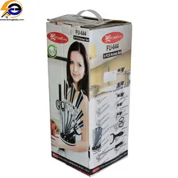سرویس چاقو 9 پارچه فوما مدل FU-644