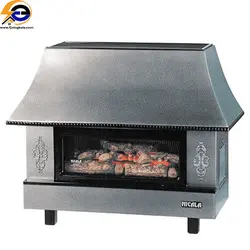 بخاری گازی نیک کالا طرح شومینه 26000 مدل سیمین MC26