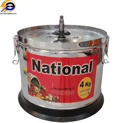 قیمت سبزی خردکن 4 کیلویی ناسیونال بدنه استیل - فروشگاه اینترنتی گزینگ کالا