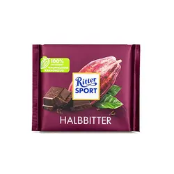 شکلات  تلخ 50 درصد ریتر اسپورت Ritter Sport