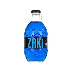 نوشابه 6 عددی گاز دار انرژی زا بلوبری زاکی 240 میلی لیتر Zaki