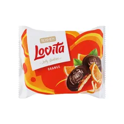 بیسکویت با ژله پرتقال 420 گرم لوویتا Roshen Lavita