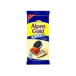 شکلات شیری با اورئو و چیز کیک آلپن ۹۰ گرم Alpen Gold