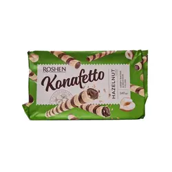 رول وافل با فندق کاکائو 140 گرمی روشن Roshen