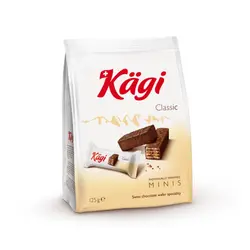 ویفر شکلاتی کلاسیک کاگی مینی 125 گرم Kagi