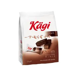 ویفر کاگی مینی شکلات تیره 125 گرم Kagi