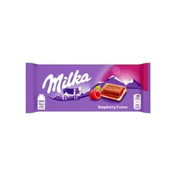 شکلات شیری میلکا با فیلینگ شیری با طعم تمشک 100 گرم Milka