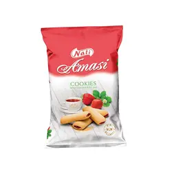 کوکی با مربای توت فرنگی 450 گرم Nati