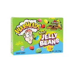 جعبه تئاتر لوبیا ژله ترش 113 گرمی Warheads