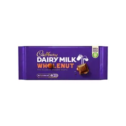 شکلات کامل آجیلی شیر لبنی کادبری 120 گرمی Cadbury