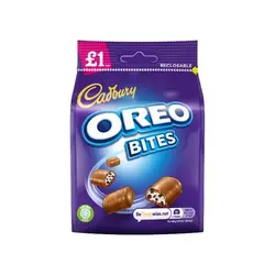 شکلات دکمه ای کادبری 100 گرمی Cadbury Oreo Bites