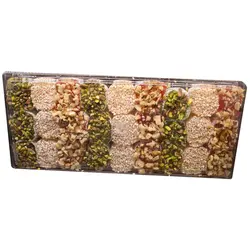 لوکوم مخلوط گردو پسته سنجد 600 گرمی