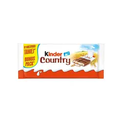 شکلات کیندر کانتری شیر با فیلینگ شیر و غلات 94 گرم Kinder