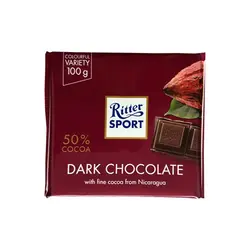 شکلات تلخ 50 درصد ریتر اسپرت ۱۰۰ گرم Ritter Sport