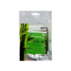 پد لاک پاک کن گیاهی بدون استون بیول 5 عددی مدل Biol Bamboo