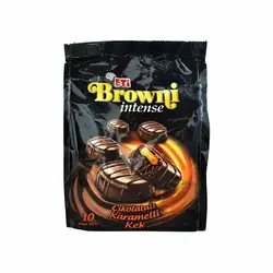 کیک براونی با مغز کارامل ۱۰ عدد اینتنس اتی Eti