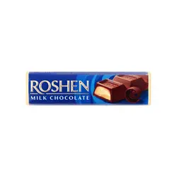 شکلات شیری باتون روشن با ناچ کرم برولت ۴۳ گرمی Roshen