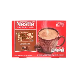 پودر میکس هات چاکلت نستله 6 عددی مدل Nestle Milk