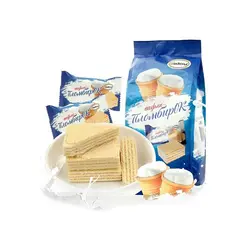 ویفر روسی با طعم بستنی خامه ای 500 گرمی زیموپوک 500 گرمی Xymopok