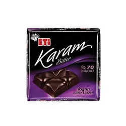 شکلات تلخ 70 درصدی اولکر 60 گرم Ulker