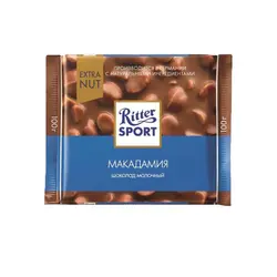 شکلات شیر با مغز ماکادامیا 100 گرمی ریتر اسپرت Ritter Sport