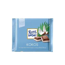 شکلات با مغز نارگیلی ریتر اسپرت 100 گرمی Ritter Sport