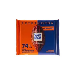 شکلات تلخ کاکائویی 74% ریتر اسپرت 100 گرمی Ritter Sport