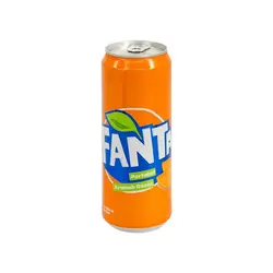 نوشابه پرتقالی فانتا ترکیه 330 میلی لیتر Fanta