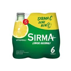 نوشیدنی ویتامینه با طعم لیمو سیرما 200 میلی لیتر Sirma