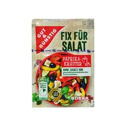 چاشنی سالاد 5 عددی با پاپریکا ادکا Edeka