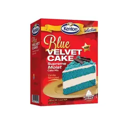 پودر کیک مخملی آبی کنتون 580 گرمی Blue Velvet Kenton