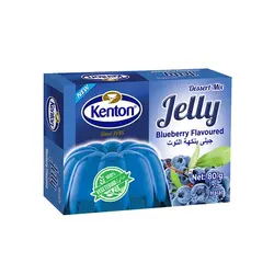 ژله گیاهی با طعم بلوبری کنتون 80 گرمی Kenton Blueberry Jelly