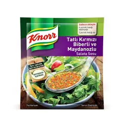سس سالاد با طعم جعفری و فلفل بسته 5 عددی کنور Knorr