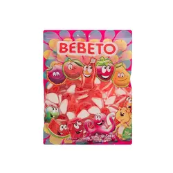 پاستیل ژله ای میوه ای 1 کیلویی ببتو Bebeto