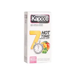 کاندوم گرم 7 کاره کاپوت 12 عددی Kapoot 7 Hot Time