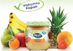 پوره موز و سیب هروبیبی  125 گرمی Hero Baby