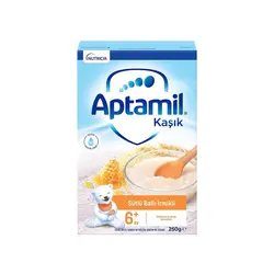 غذای کمکی شیر و آرد سمولینا و عسل 250 گرم آپتامیل Aptamil