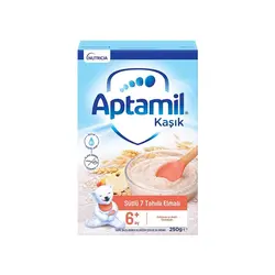 غذای کمکی شیر هفت غله و سیب آپتامیل 250 گرم Aptamil