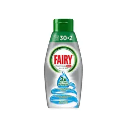 ژل ماشین ظرفشویی 650 میلی لیتر پلاتنیوم فیری با رایحه کلاسیک Fairy