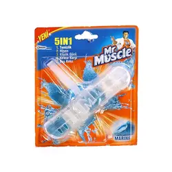 خوشبو کننده توالت فرنگی 30 گرم مستر ماسل با رایحه اقیانوسی Mr Muscle